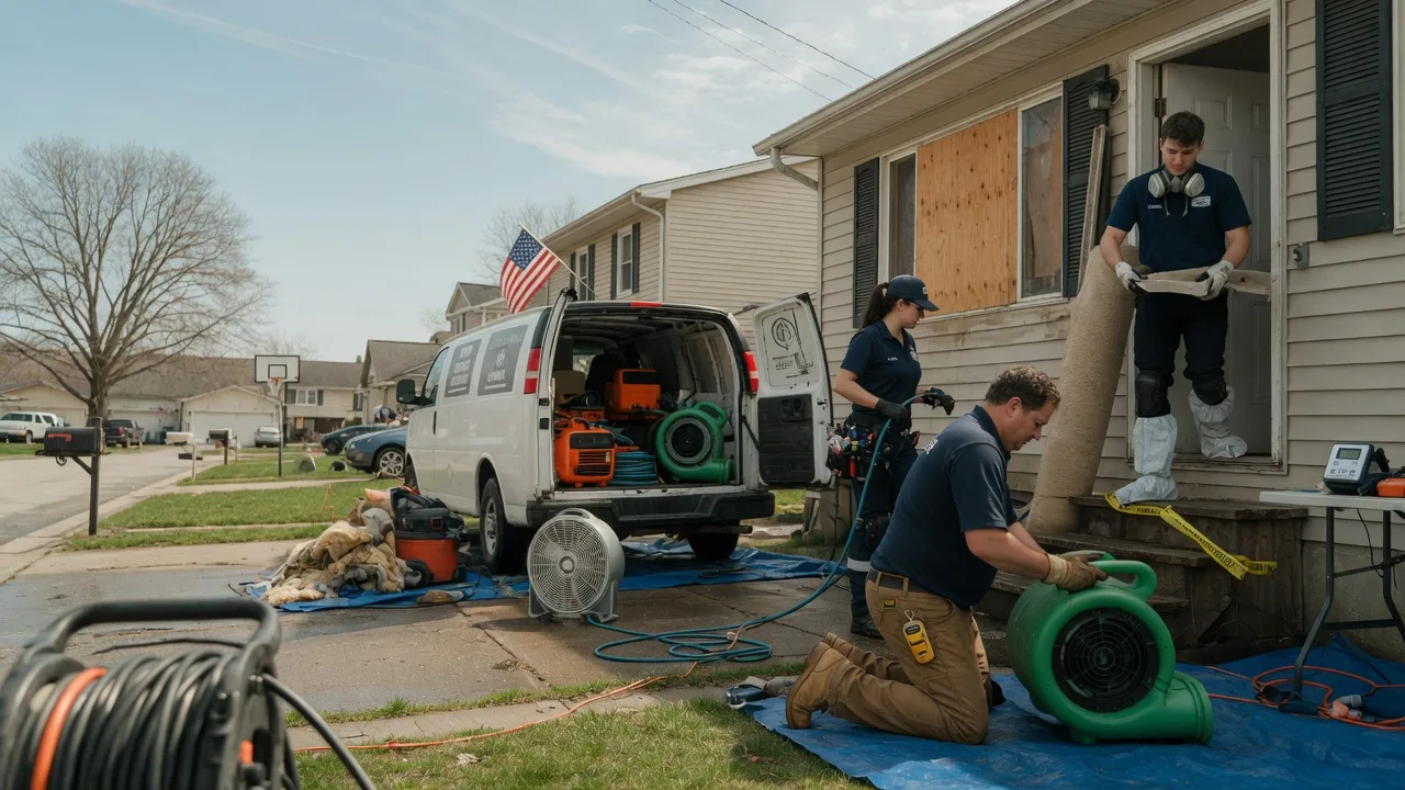 Water Damage Restoration in Warrens, WI near me